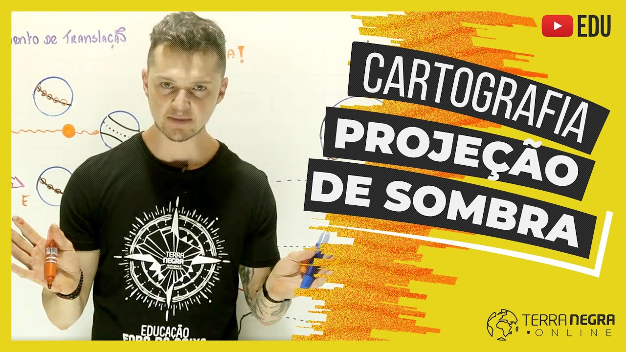 Cartografia - Projeção de sombra