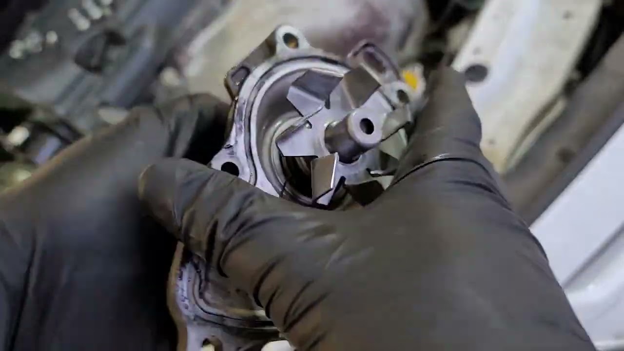 Replacing the water pump on a 2009 Toyota Camry 2.4L