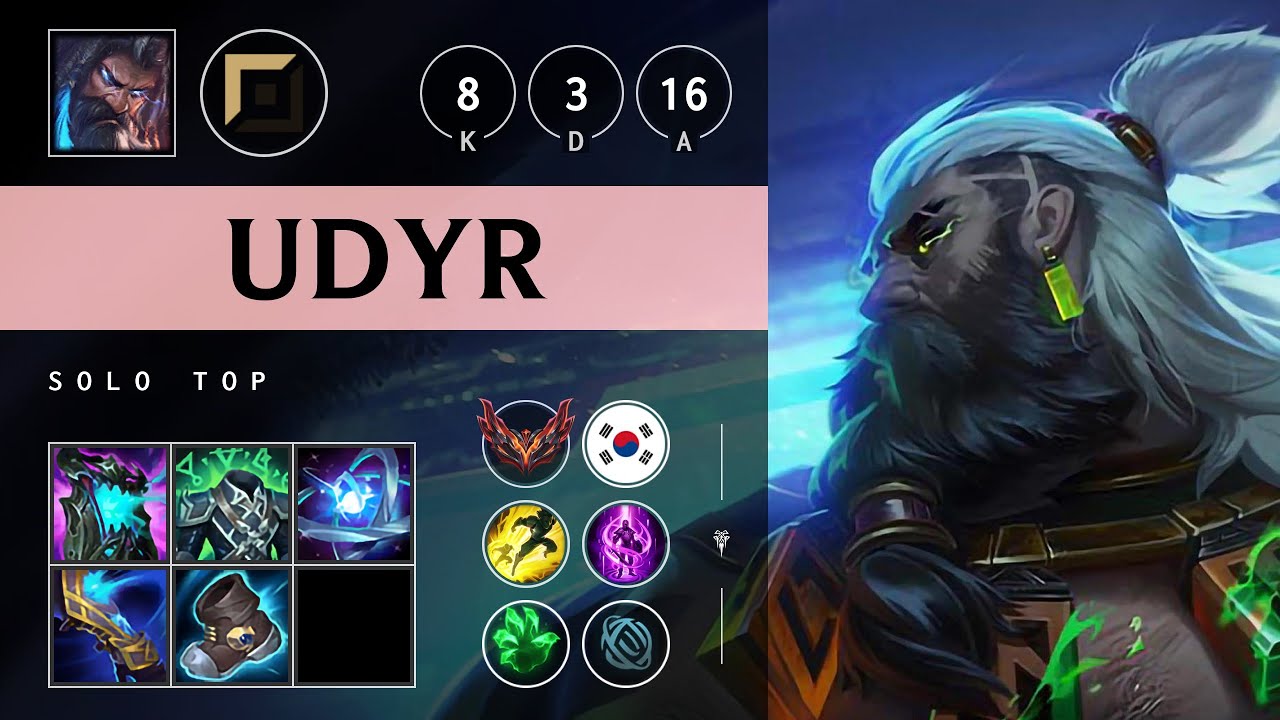 Udyr Top vs K'Sante: Rampage - KR Grandmaster Patch 14.20