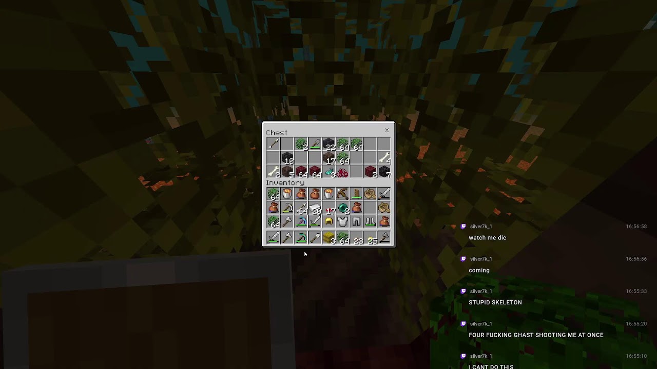Minecraft with @silver7k