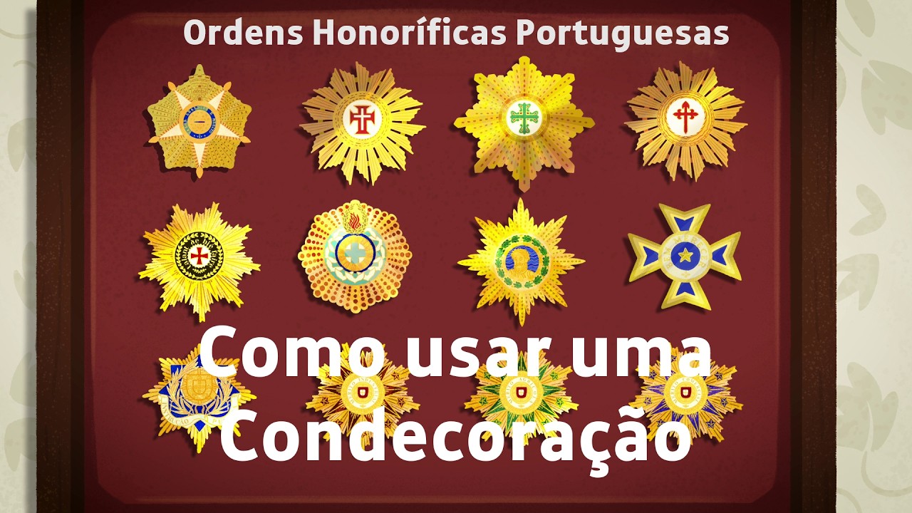 Como Usar Uma Condecoração