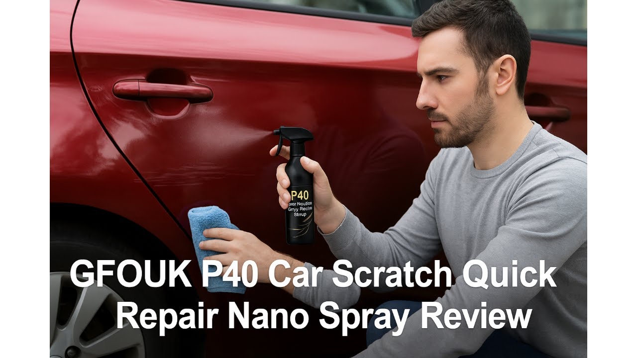 🚗 GFOUK P40 Car Scratch Quick Repair Nano Spray Review 🚗