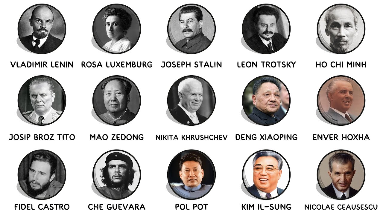 Объяснение всех крупных коммунистических лидеров