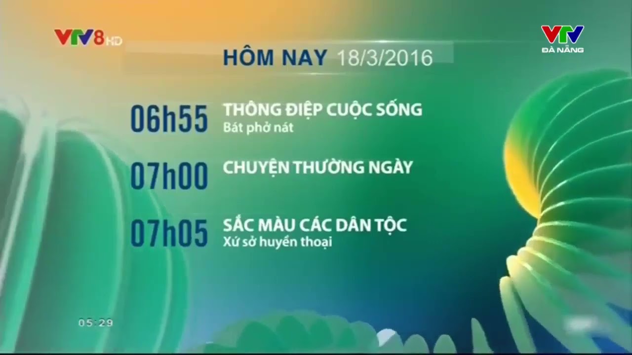 VTV8 IDENT 2016 GTCT H&Ocirc;M NAY 05H28 18/3/2016