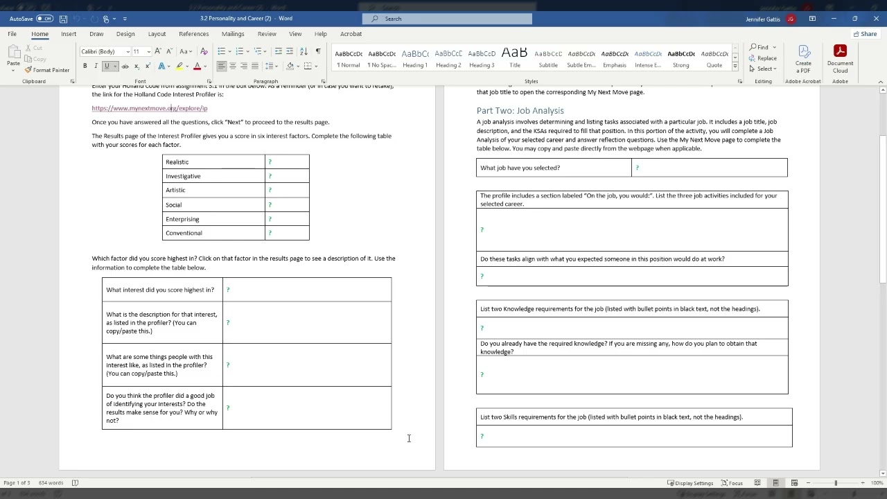 ACA122 Module 3 Assignment 3 1 and 3 2