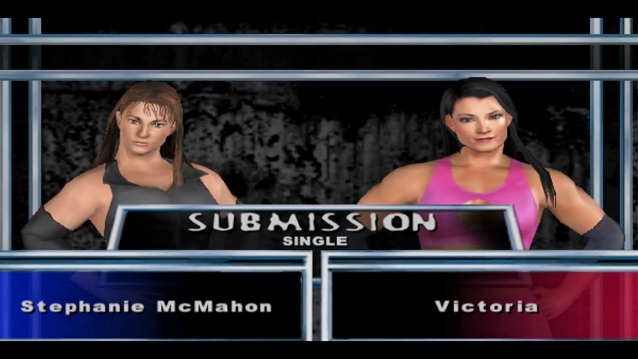 WWE Smackdown Here Comes The Pain PS2 (Stephanie McMahon vs Victoria) Submission Match