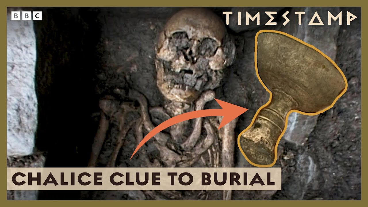 Rare Chalice Clue To 'Unusual' Medieval Burial | Meet the Ancestors | BBC Timestamp