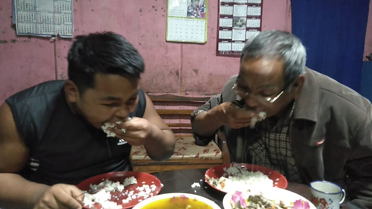 Michak Pu Hrangpuia leh Zawmdika mukbang// chaw no 8 chu an ei ve e 😂