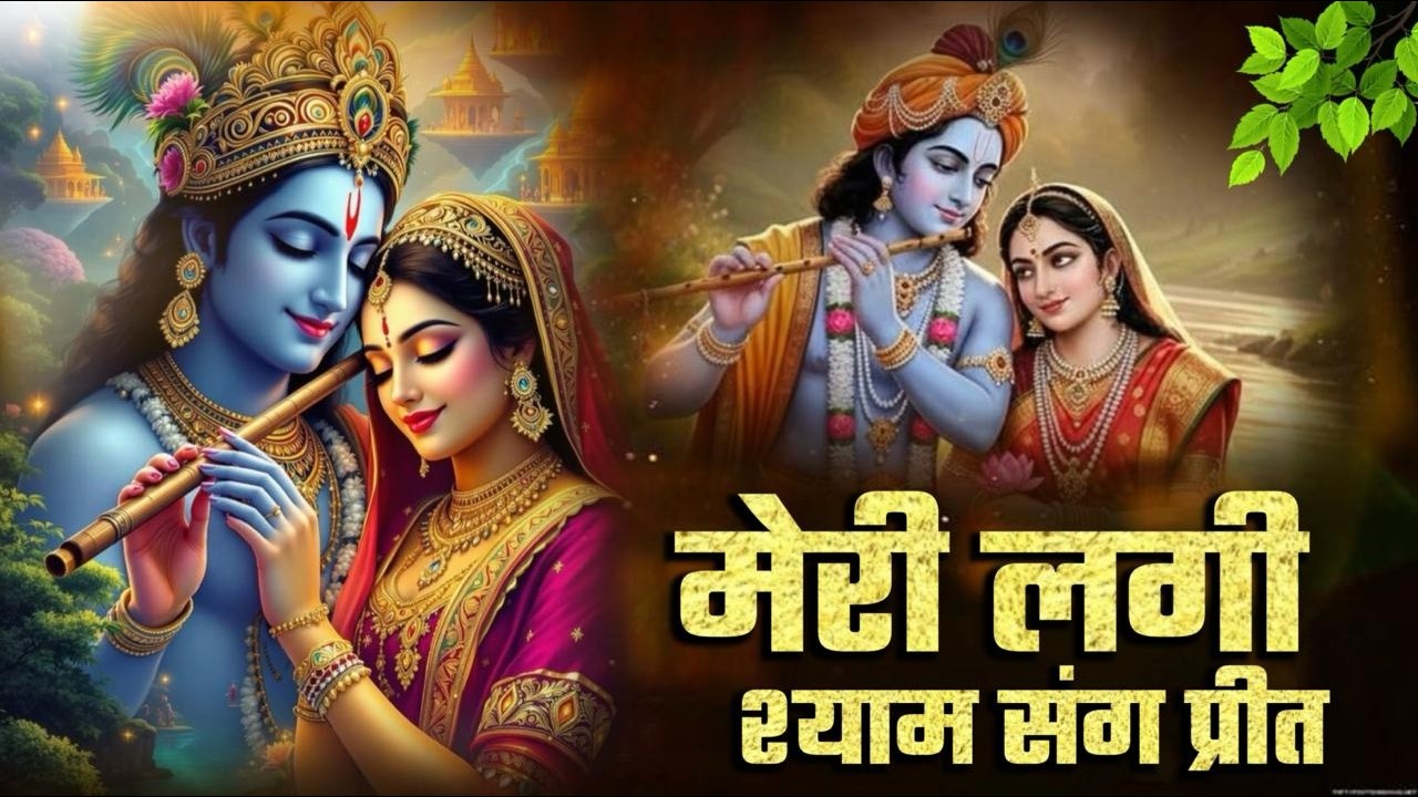 मेरी लगी श्याम संग प्रीत - Radha Krishna Bhajan | Meri Lagi Shyam Sang Preet #radhekrishna