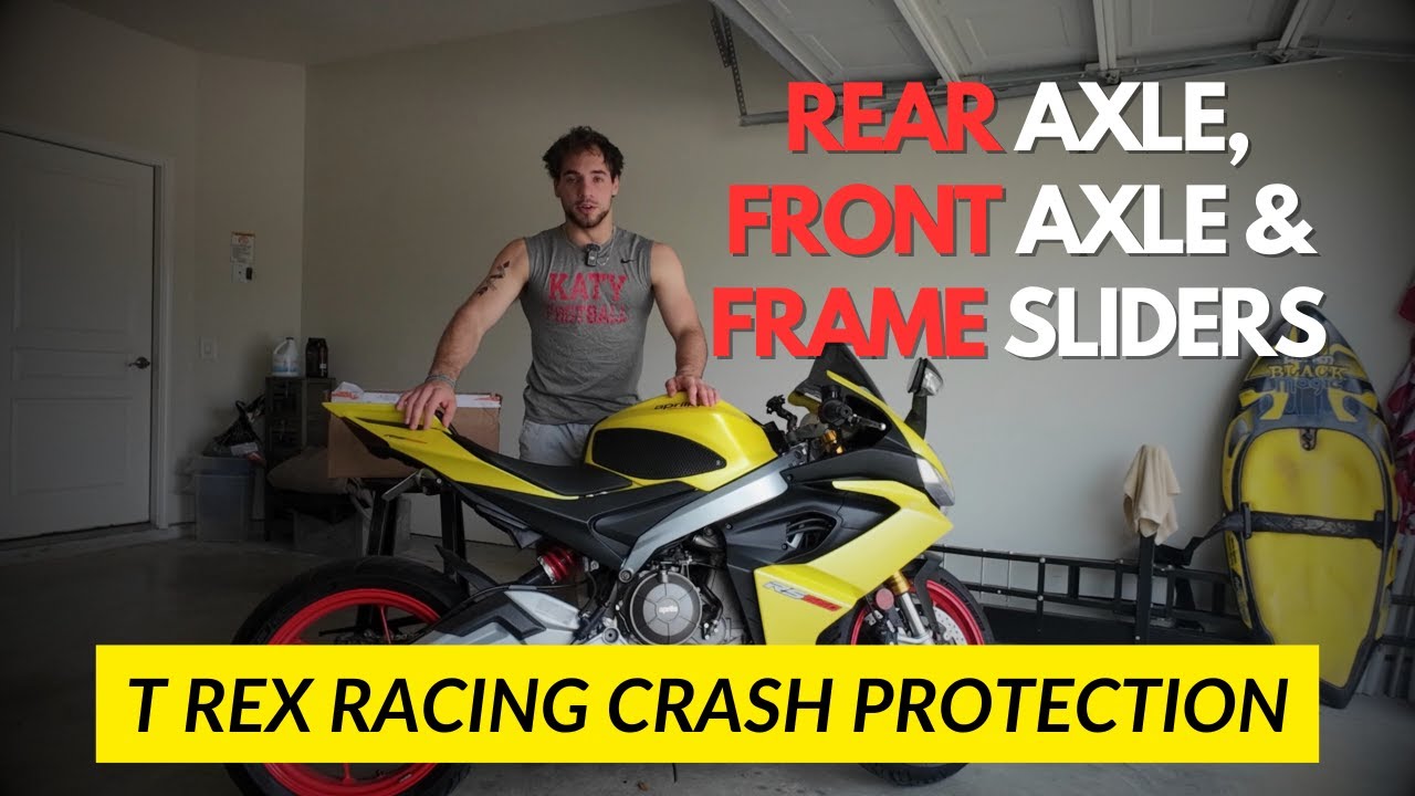 T-Rex Racing Frame & Axle Sliders INSTALL [Aprilia RS 660]