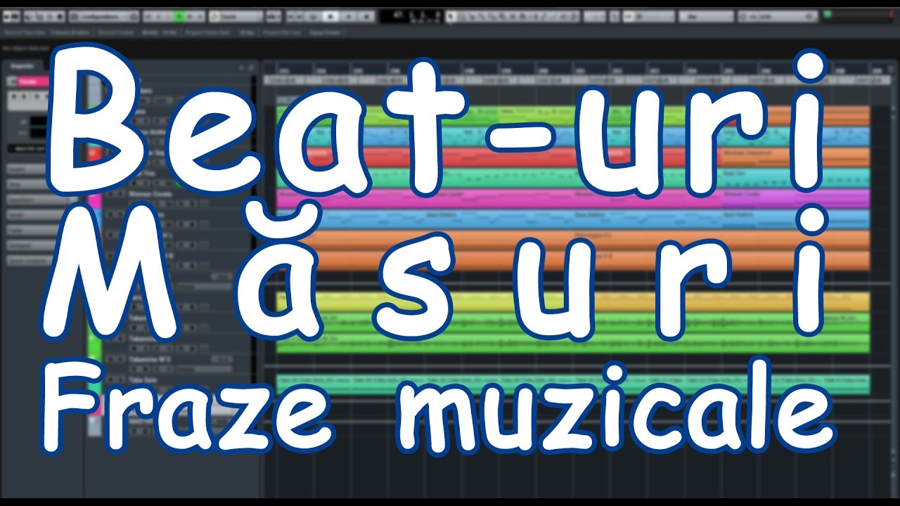 Beat uri, Masuri si Fraze muzicale