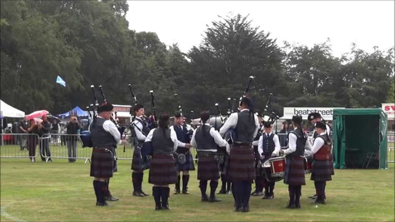 Carnoustie & District Pipe Band Scottish Pipe Band Championships Dumbarton 2014