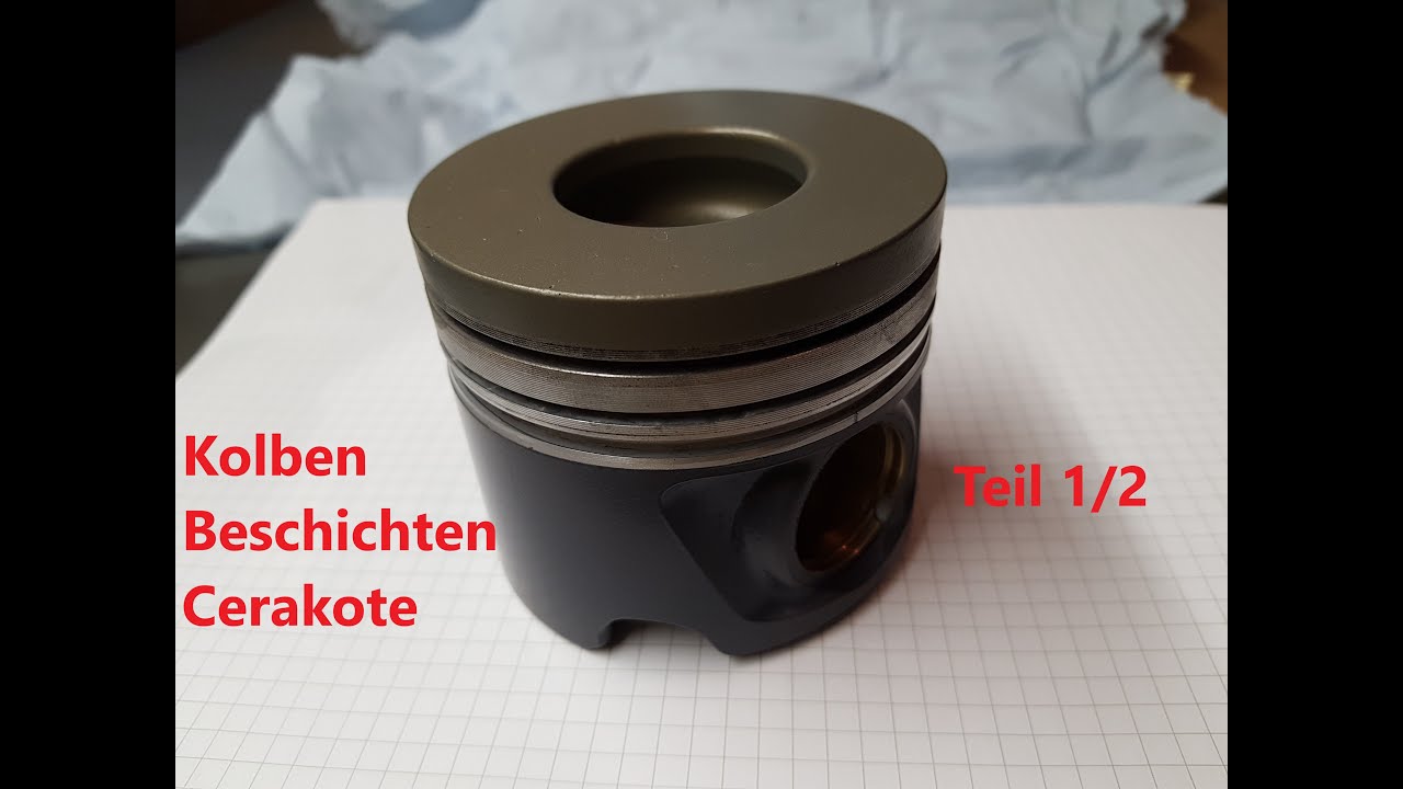 Kolben beschichten Cerakote 2.0TDI 16V standfest -  Teil7 Audi VW Seat Skoda BKD
