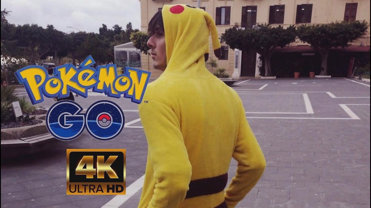 Pok&eacute;mon GO  ✖‿✖ Parkour in Real Life (  👉 2K. 👉 4K  )