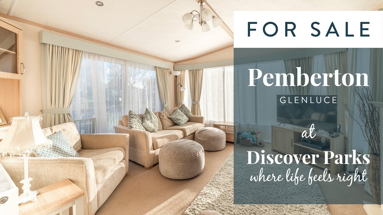 Pemberton Glenluce holiday home for sale on 5 star holiday park.