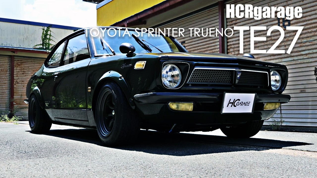TOYOTA SPRINTER TRUENO TE27 MOVIE #jdm #te27 #旧車