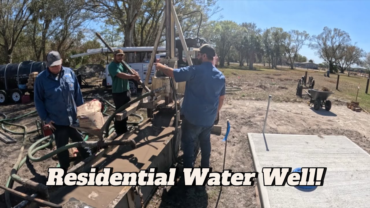 Residential Water Well. Drilled To 128 Ft. 50 GPM!