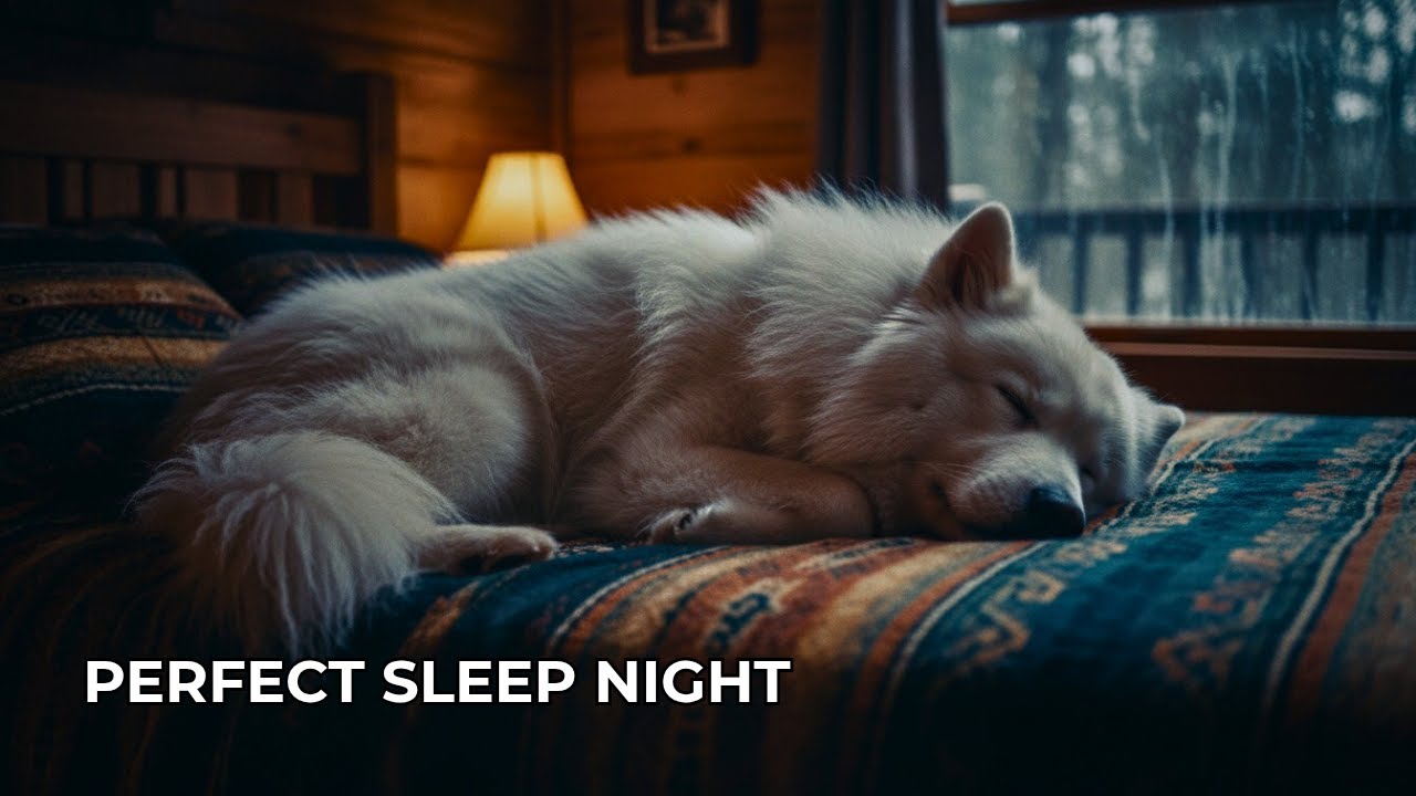 Perfect Sleep Night 🌧️ Cozy Cabin Rain Sounds