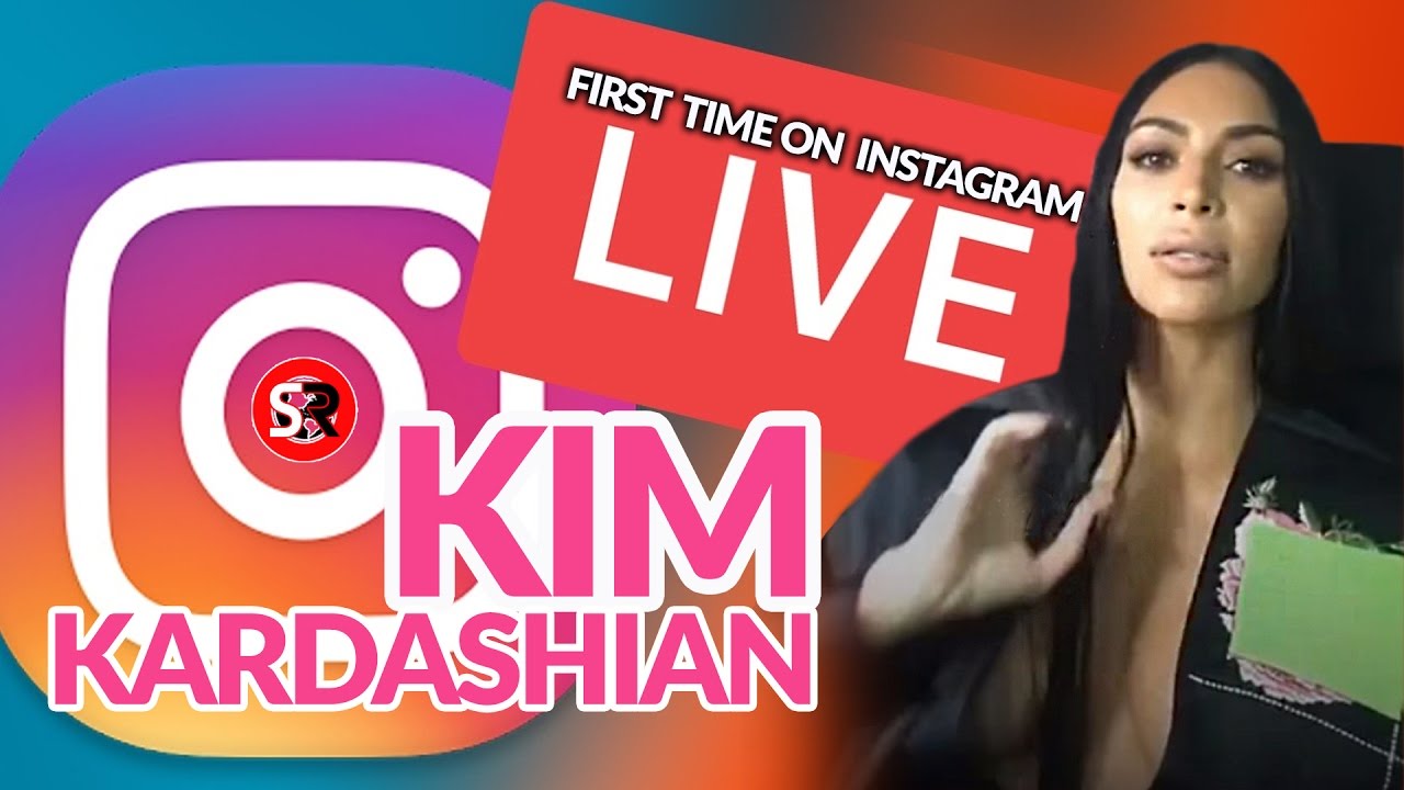 UNBELIEVABLE!! Watch Kim Kardashian's First Time Going Live On Instagram