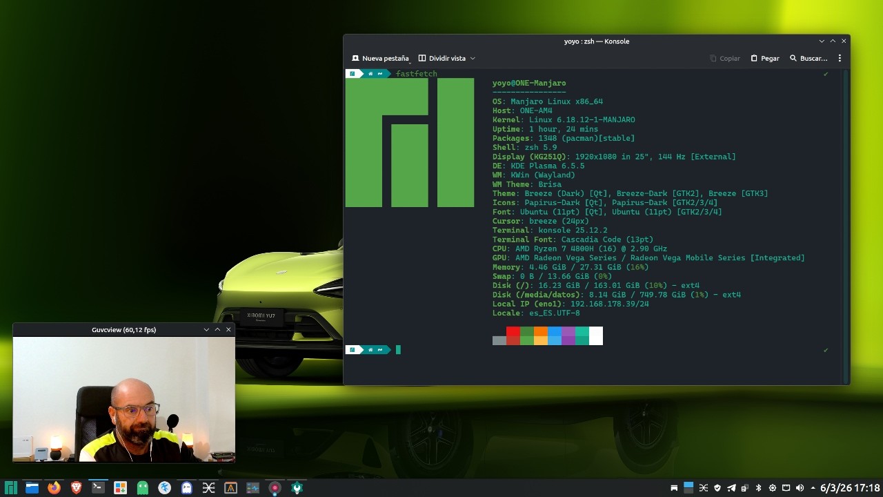 Me reconcilié con Manjaro Linux | Probando la KDE Plasma Minimal (opinión y configuración completa)