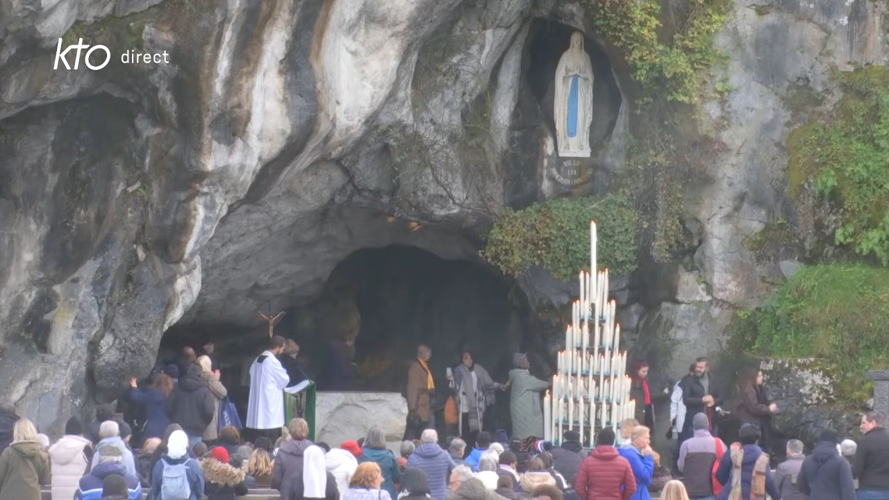 Chapelet du 9 février 2026 à Lourdes