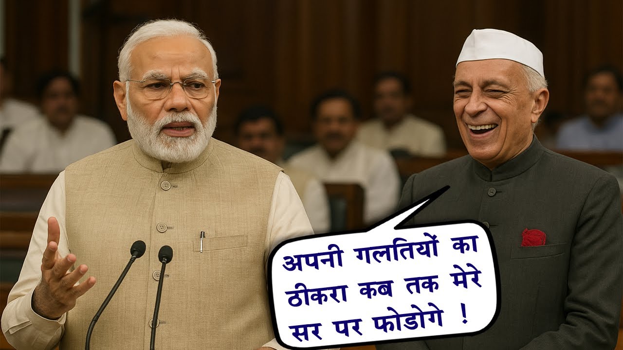 Modi lie on Nehru ft. Vande mataram    |    The Mulk