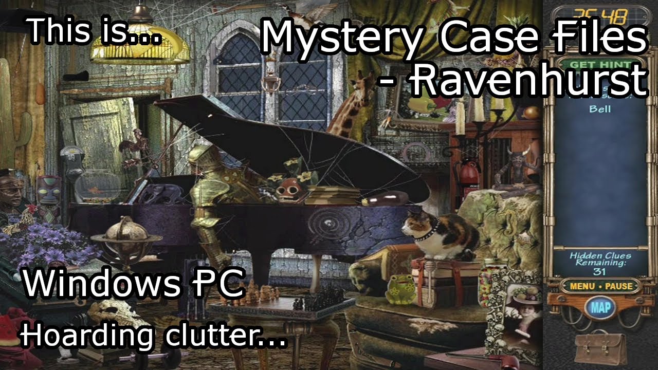 This is Mystery Case Files -Ravenhurst for Windows PC