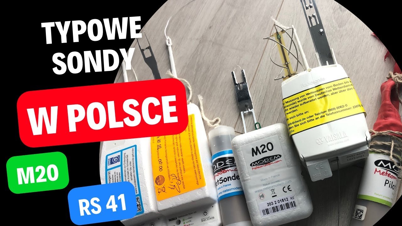 Typowe Radiosondy latające w Polsce