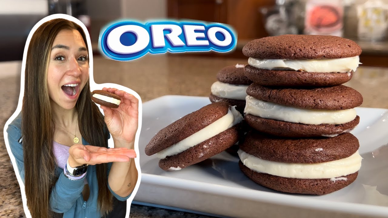 Making Oreo Cookies AT HOME!