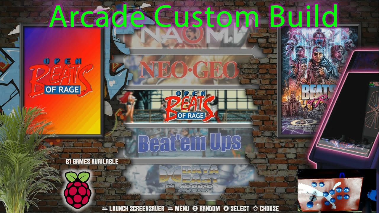 Raspberry Pi 4 Arcade Only Build - Killer Emulation