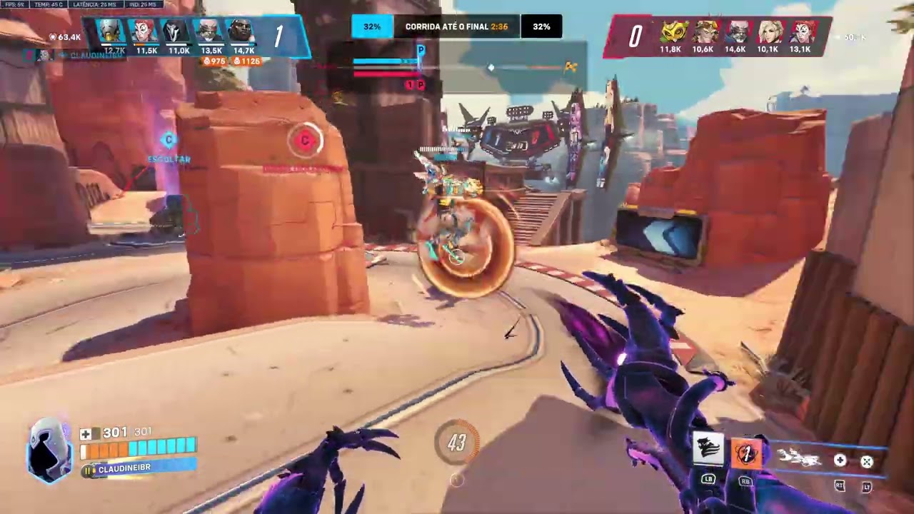 Overwatch 2 Gameplay Ranqueada ep37