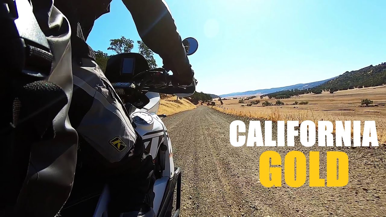 Nomad Motorcycle Camping | CALIFORNIA GOLD | The most adventure I've ever had on a single tank