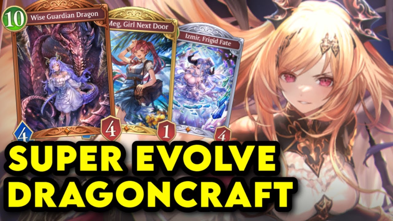 THE NEW DRAGON DECK THAT NO ONE SAW COMING! | Super Evolve Dragoncraft | Shadowverse Worlds Beyond
