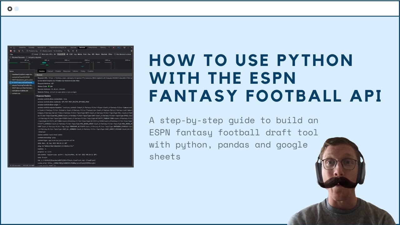 How to Use Python with the ESPN Fantasy&nbsp;API