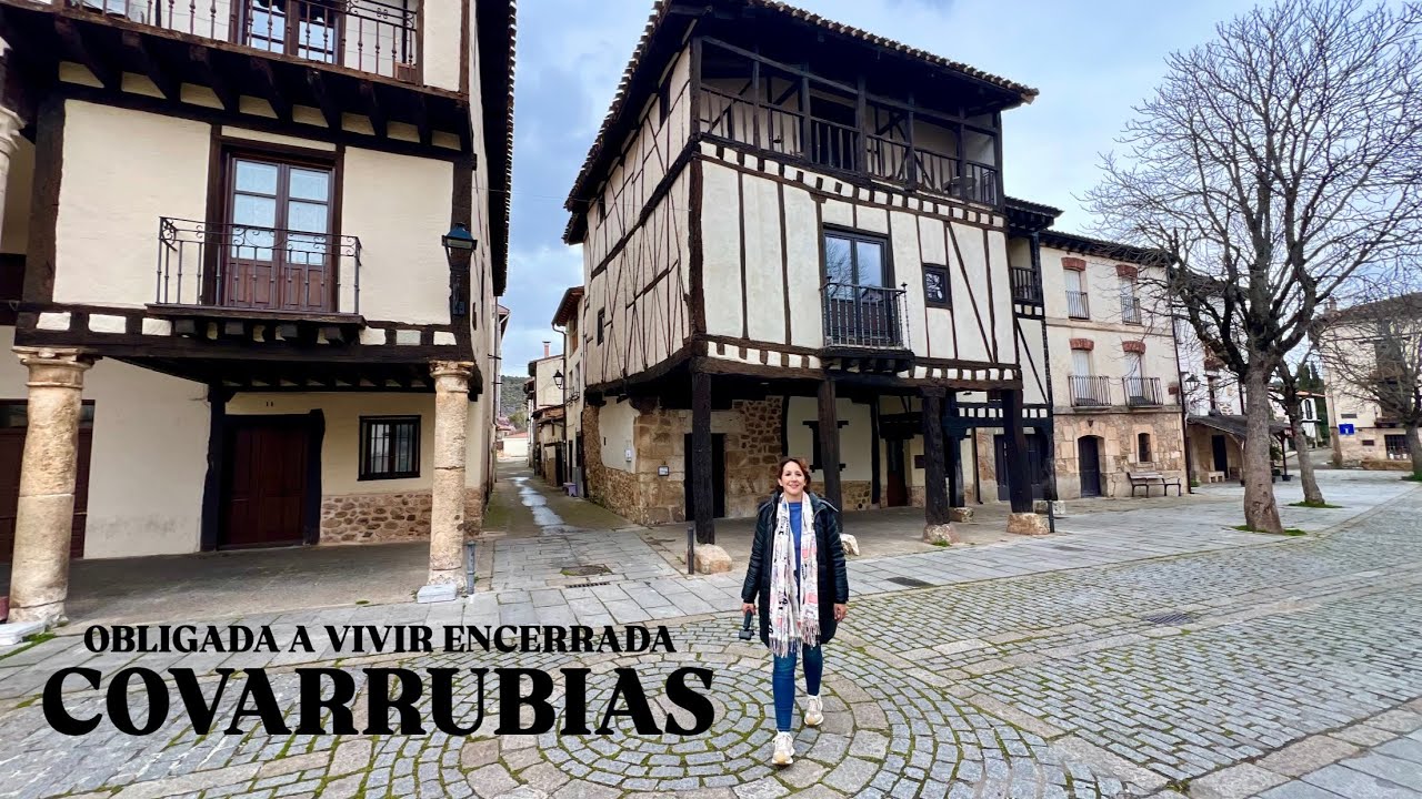 VISITO EL PUEBLO CON LAS CASAS MÁS LINDAS | COVARRUBIAS | BURGOS