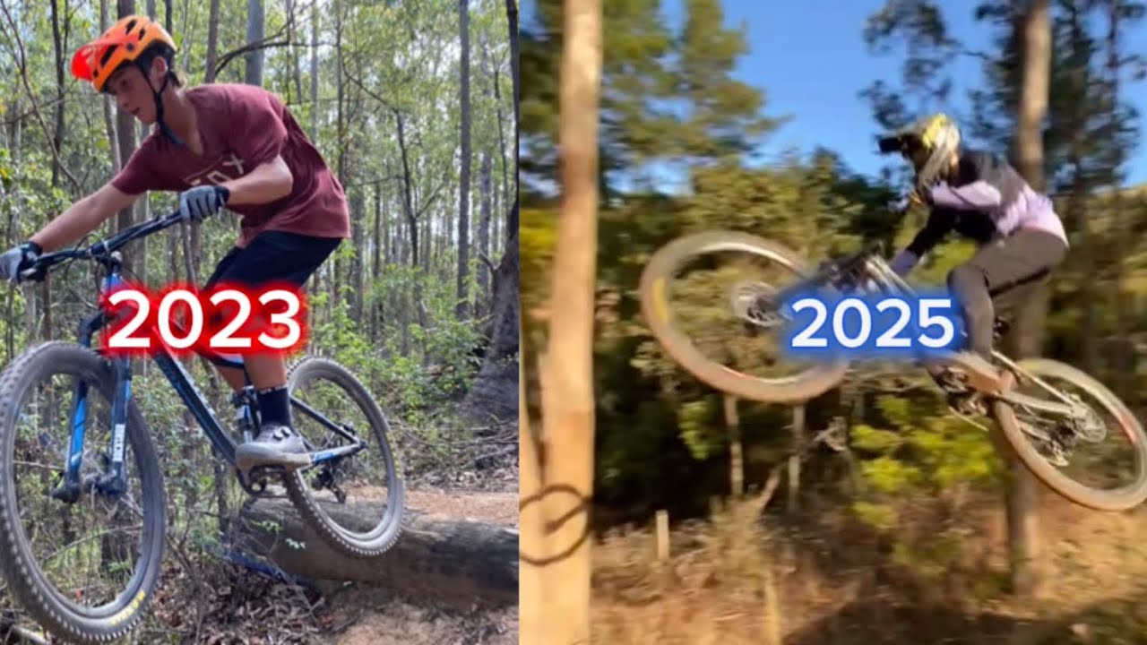 My 2 year Mountain Biking Progression!