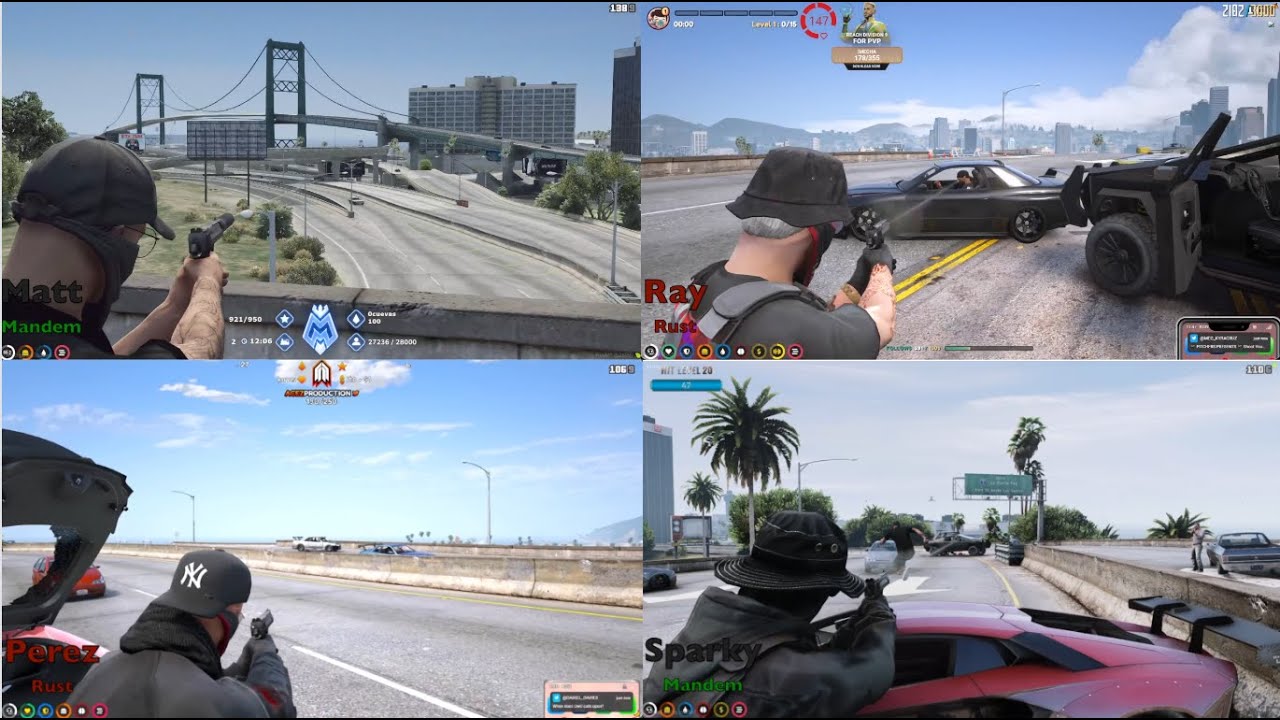 Mandem VS Rust Highway | NoPixel 3.0 GTA RP
