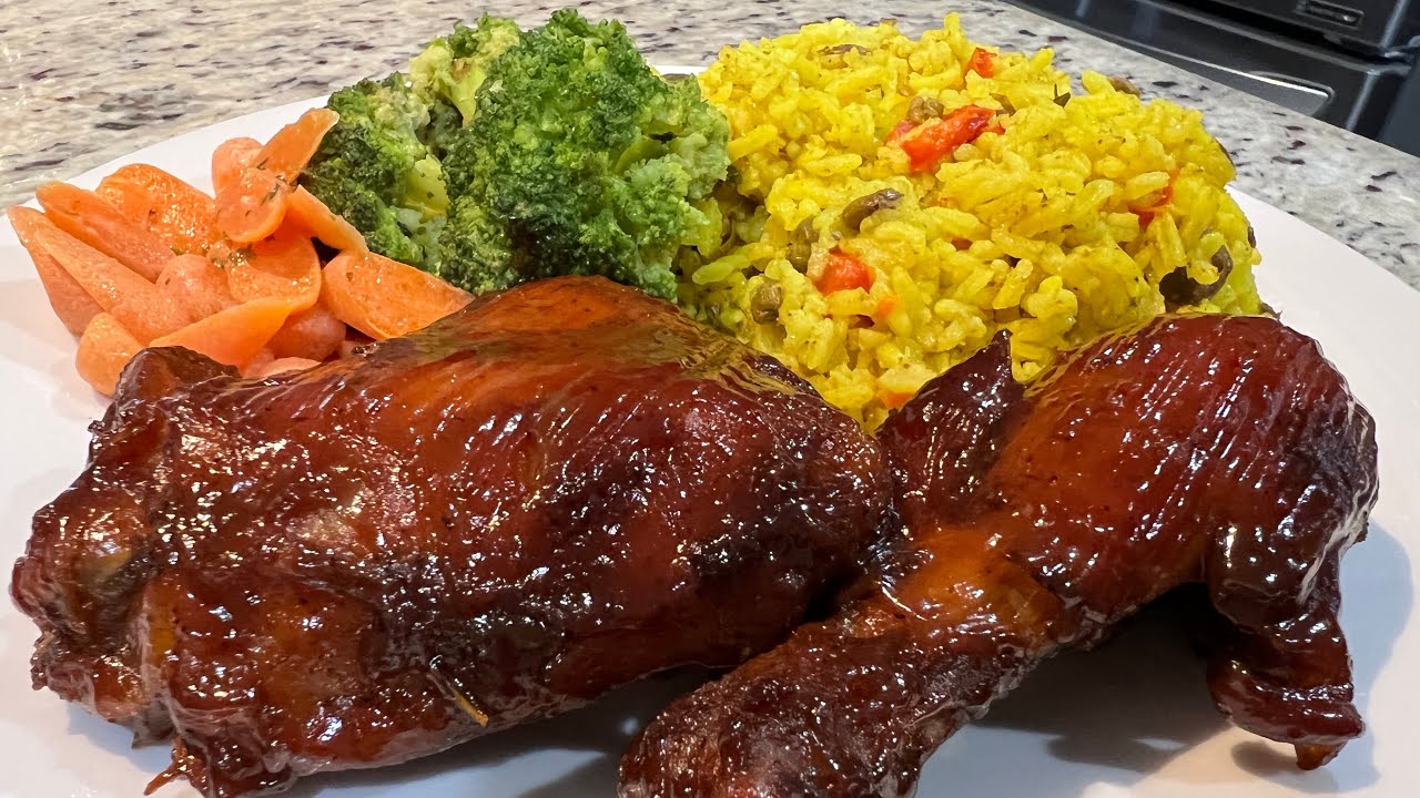 Spicy barbecue chicken recipe