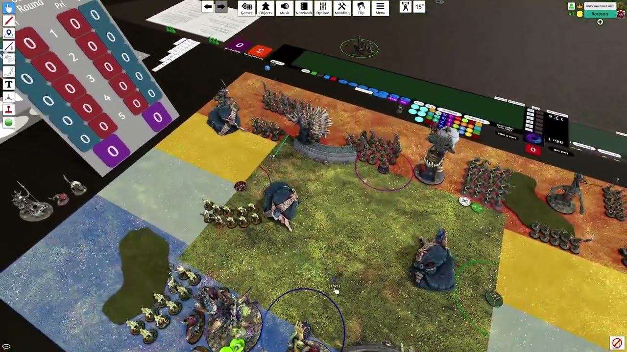 [TTS-Age of sigmar] *Nurgle* (Otter) vs *Kb*(Rorosan)
