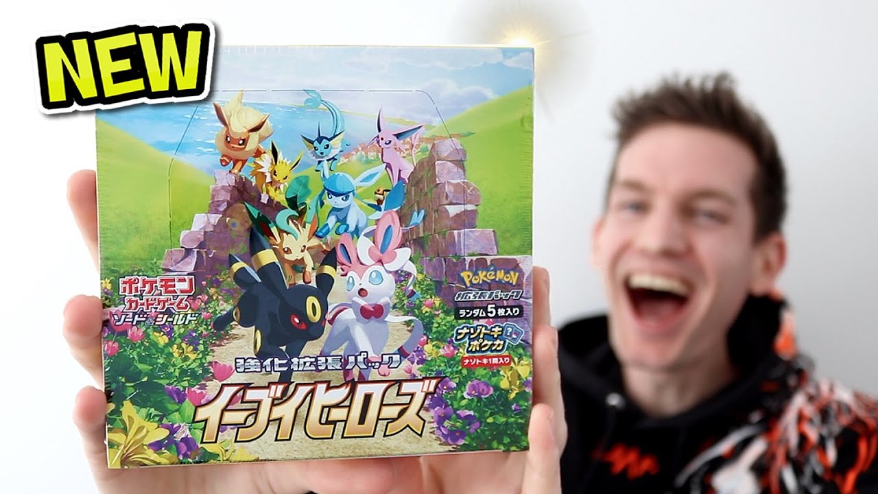*NEW* Pokémon Eevee Heroes Booster Box Opening