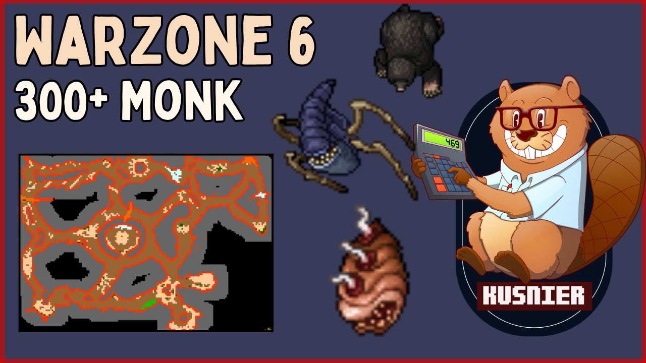 Warzone 6 | 300+ Monk | Tibia