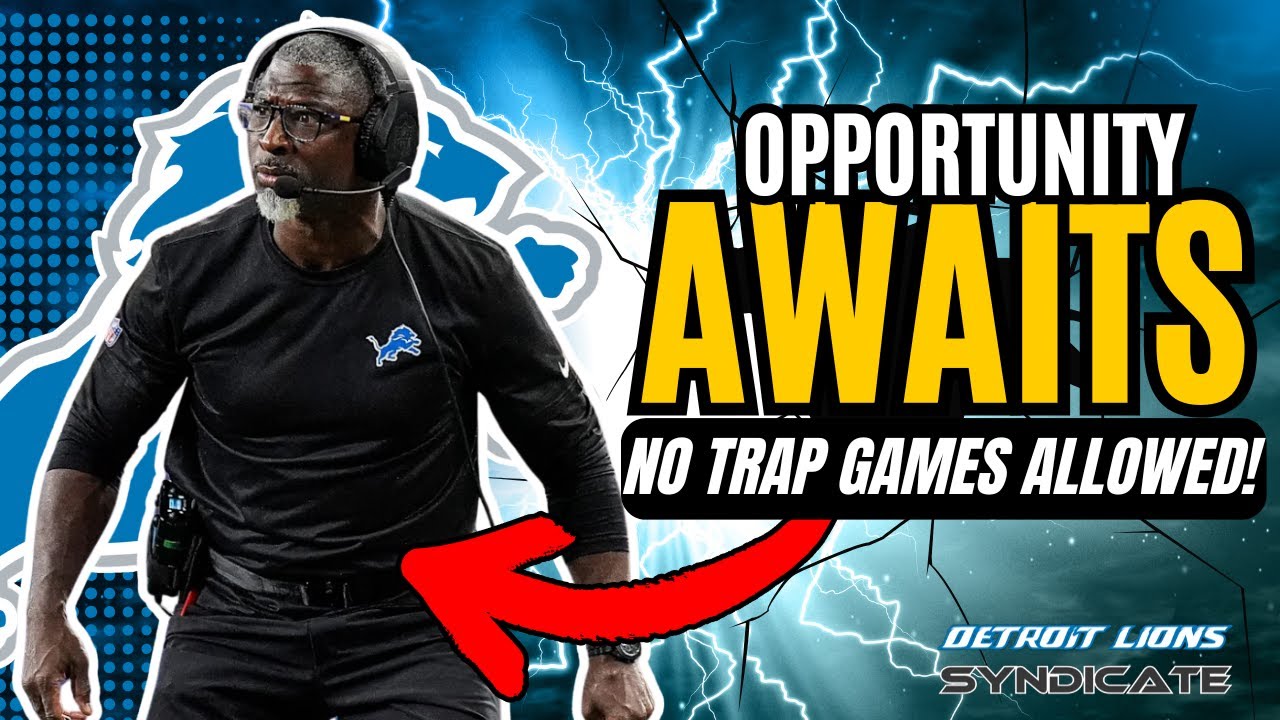 The Detroit Lions CONTROL THEIR OWN DESTINY In Week 16 vs Chicago Bears!