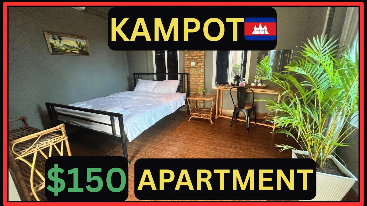 Kampot, Cambodia NEW $150 Apartment Review For Expats