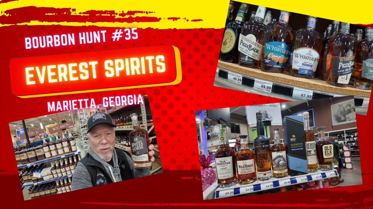 Bourbon Hunt No 35 Everest Spirits Warehouse in Marietta Georgia #bourbon #whiskey #bourbonhunting