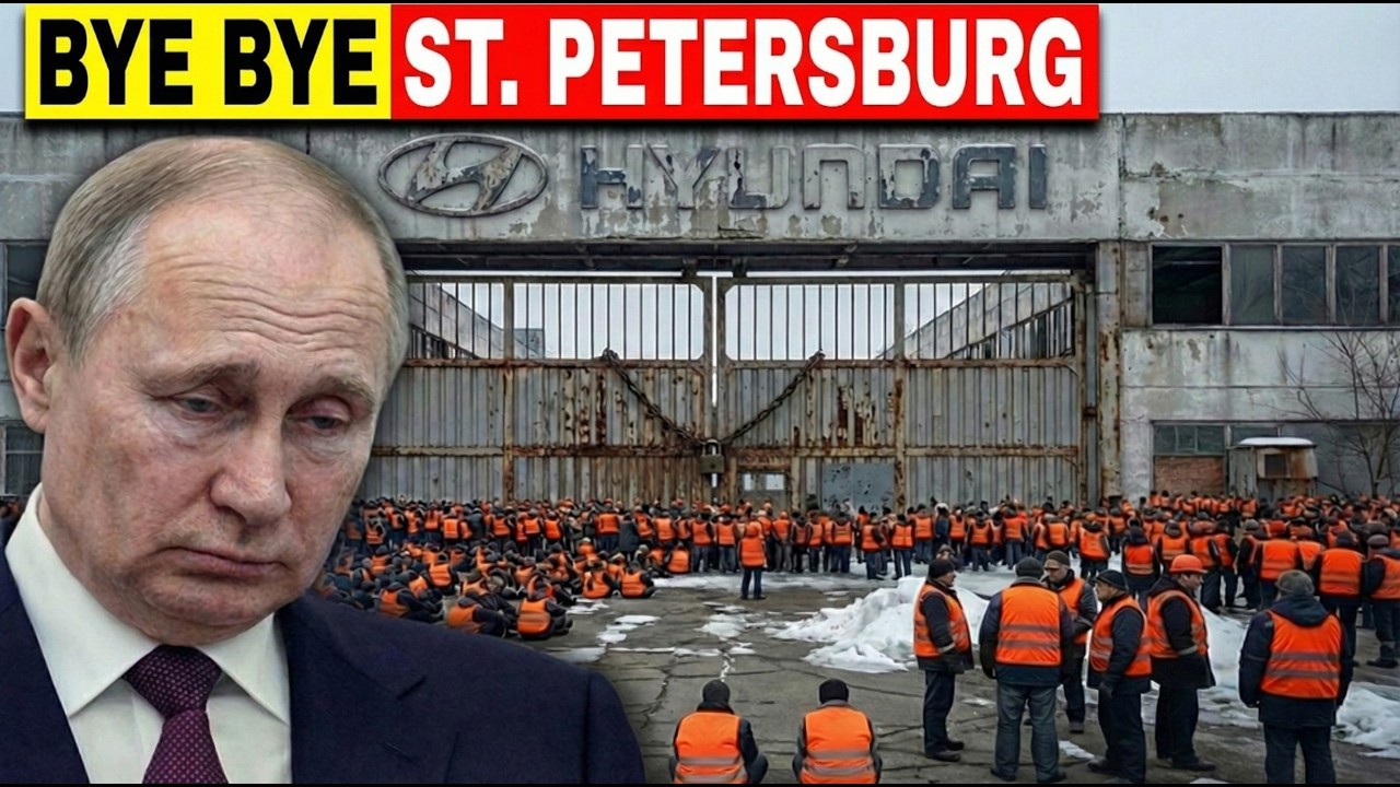 200,000 Russian Workers Face Mass Layoffs and Turn on Putin as Hyundai Factories Shut Down