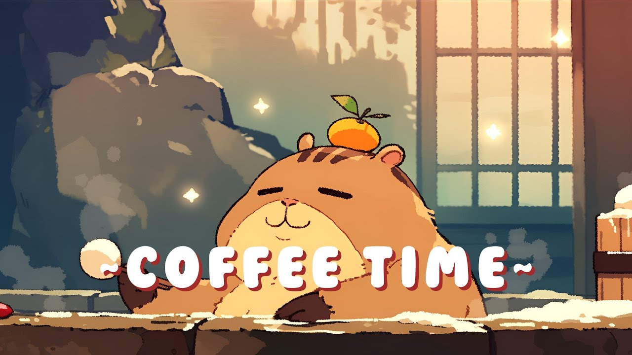 [Extended Mix] Capybara Lofi Zone | Chill Beats to Help You Relax 🦫 🍵 ✨