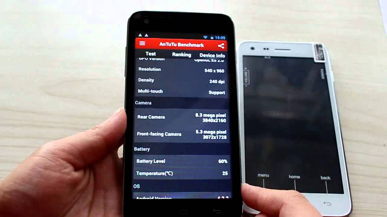 Vifocal N9700 Smartphone Quad Core 1.3Ghz Android 4.2 OS OTG Unboxing