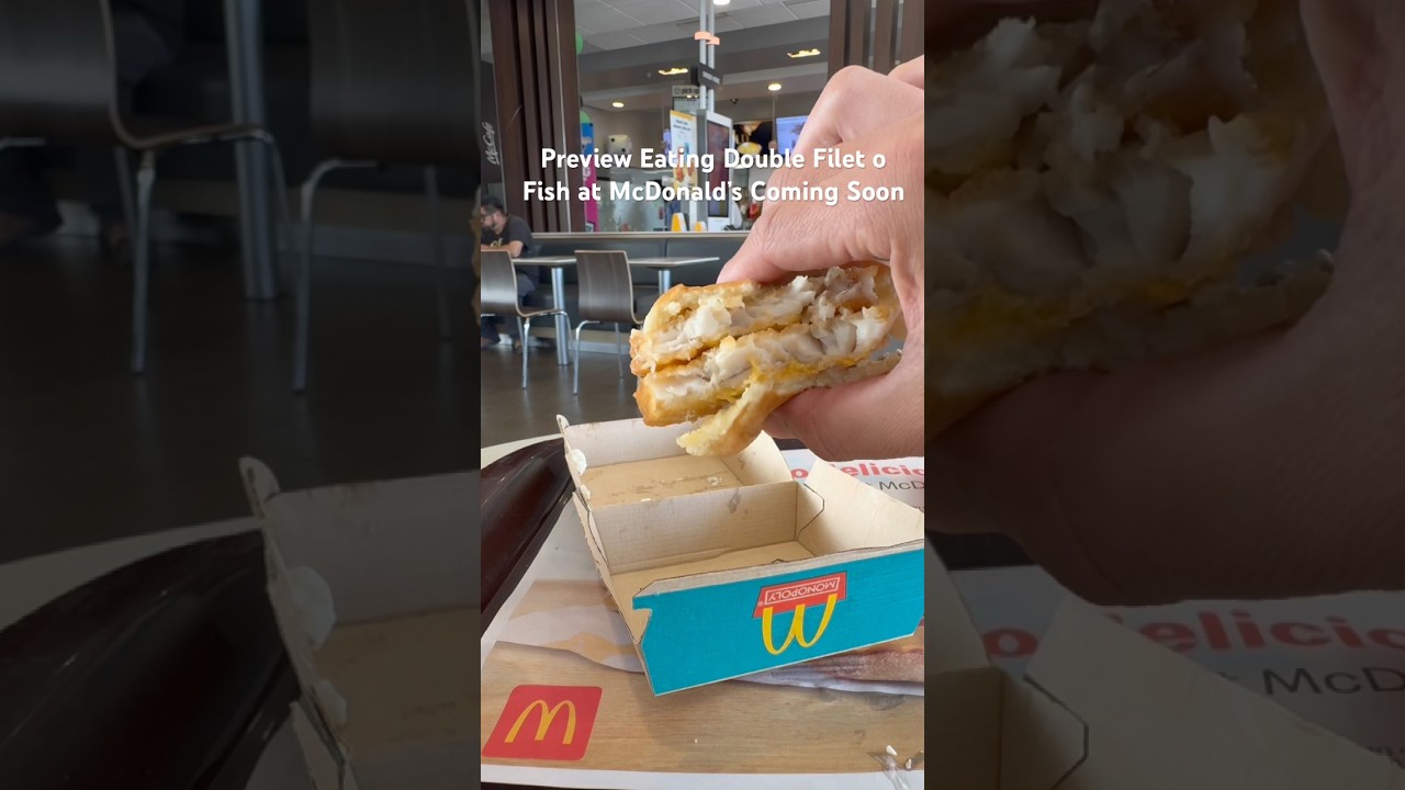 Preview: McDonald’s Eating Double  Filet o Fish Coming Soon! 