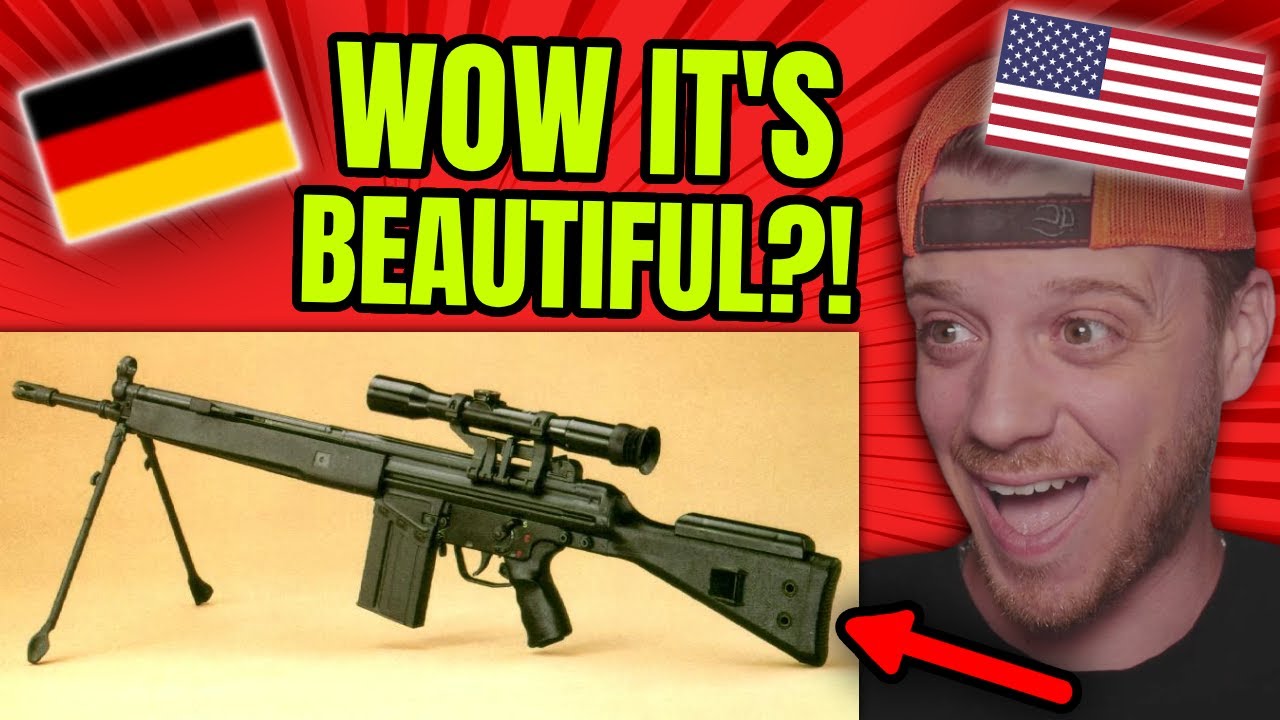 American Reacts to CLASSIC German Gun (Gewehr G3)