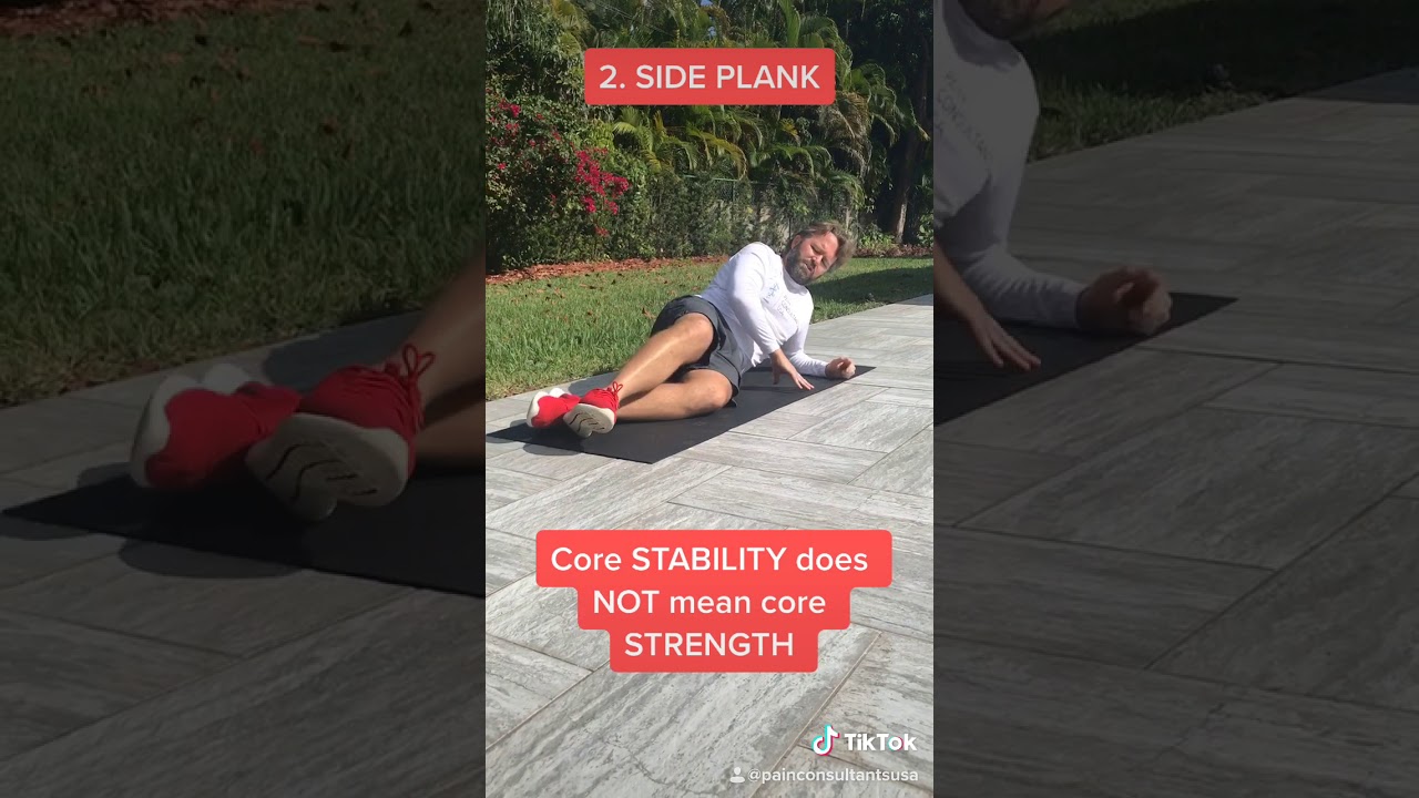 Spine Stability Exercises - McGill's Big 3